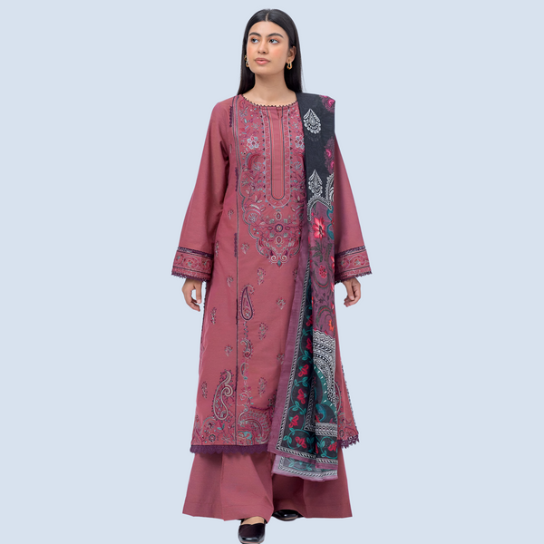 Beechtree 3PC Embroidered Two Tone Suit