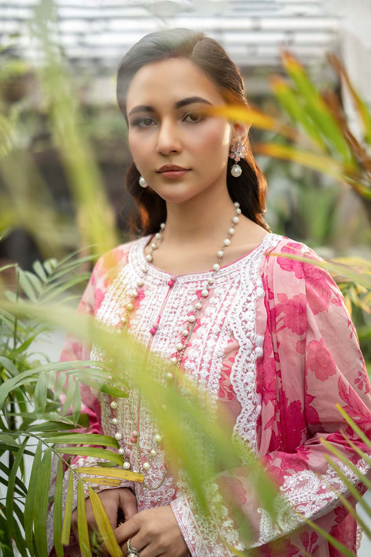 Maria B 3PC Embroidered Lawn Suit